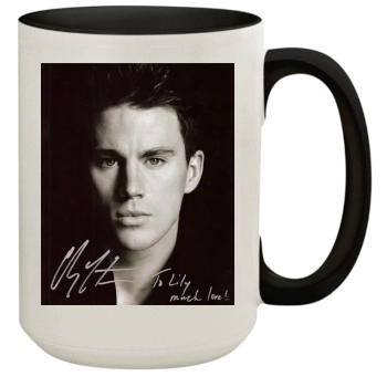 Channing Tatum 15oz Colored Inner & Handle Mug