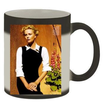 Charlize Theron Color Changing Mug