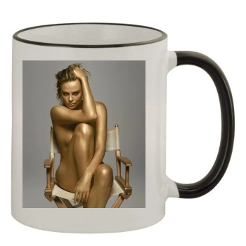 Charlize Theron 11oz Colored Rim & Handle Mug