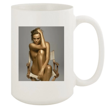 Charlize Theron 15oz White Mug