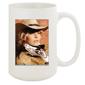 Charlize Theron 15oz White Mug