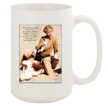 Charlize Theron 15oz White Mug