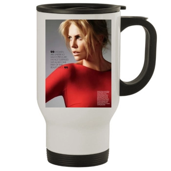 Charlize Theron Stainless Steel Travel Mug