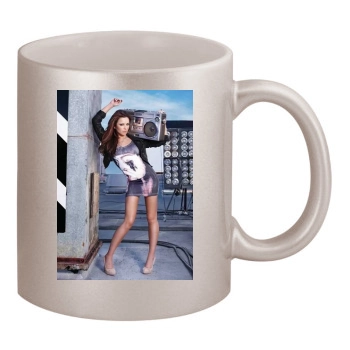 Cheryl Cole 11oz Metallic Silver Mug