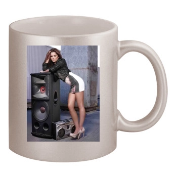 Cheryl Cole 11oz Metallic Silver Mug