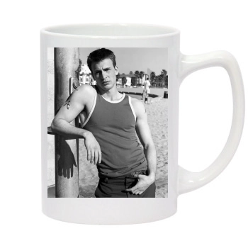 Chris Evans 14oz White Statesman Mug