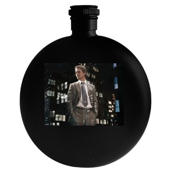 Christian Bale Round Flask