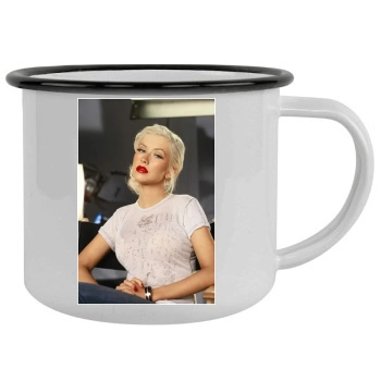 Christina Aguilera Camping Mug