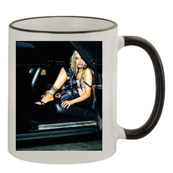 Christina Aguilera 11oz Colored Rim & Handle Mug