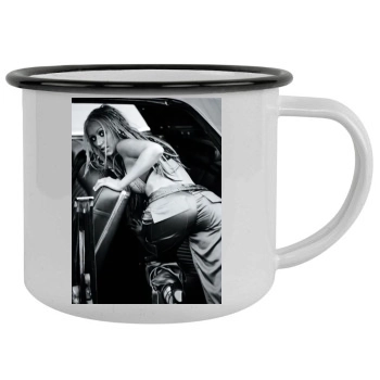 Christina Aguilera Camping Mug