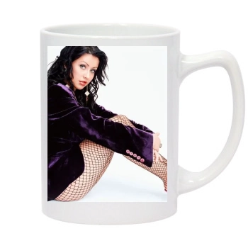 Christina Aguilera 14oz White Statesman Mug