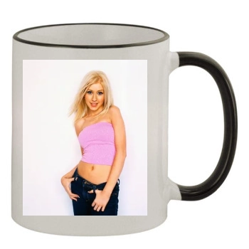 Christina Aguilera 11oz Colored Rim & Handle Mug