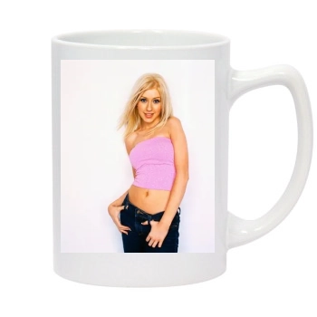 Christina Aguilera 14oz White Statesman Mug