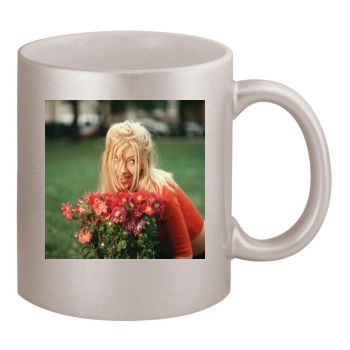 Christina Aguilera 11oz Metallic Silver Mug