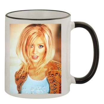 Christina Aguilera 11oz Colored Rim & Handle Mug