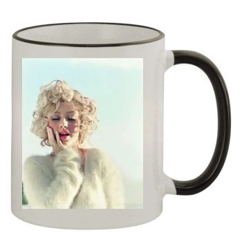 Christina Aguilera 11oz Colored Rim & Handle Mug