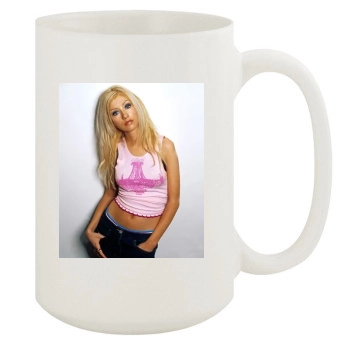 Christina Aguilera 15oz White Mug