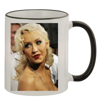 Christina Aguilera 11oz Colored Rim & Handle Mug