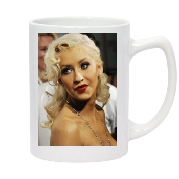 Christina Aguilera 14oz White Statesman Mug