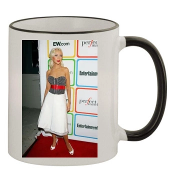 Christina Aguilera 11oz Colored Rim & Handle Mug