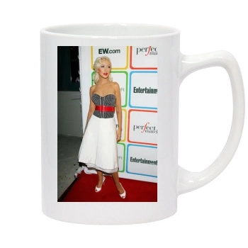 Christina Aguilera 14oz White Statesman Mug