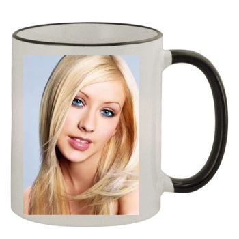 Christina Aguilera 11oz Colored Rim & Handle Mug