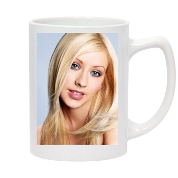 Christina Aguilera 14oz White Statesman Mug