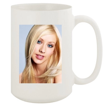 Christina Aguilera 15oz White Mug