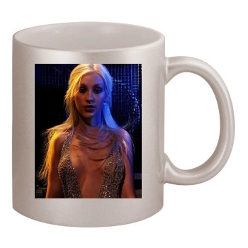 Christina Aguilera 11oz Metallic Silver Mug