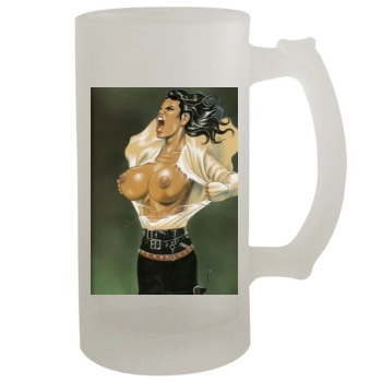 Kevin J. Taylor 16oz Frosted Beer Stein
