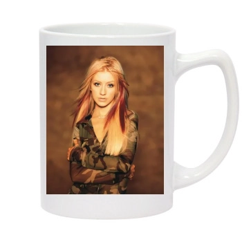 Christina Aguilera 14oz White Statesman Mug