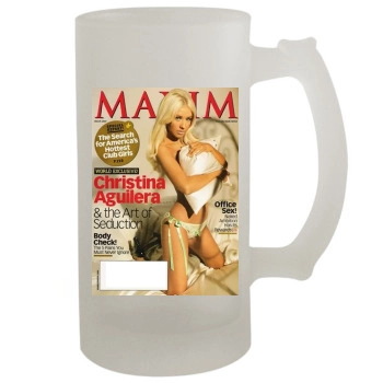 Christina Aguilera 16oz Frosted Beer Stein