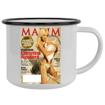 Christina Aguilera Camping Mug