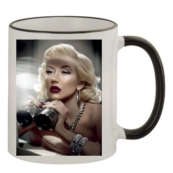 Christina Aguilera 11oz Colored Rim & Handle Mug