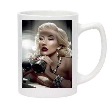 Christina Aguilera 14oz White Statesman Mug