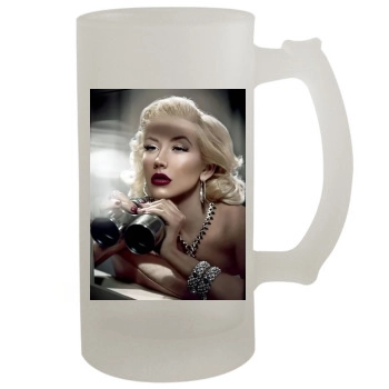 Christina Aguilera 16oz Frosted Beer Stein