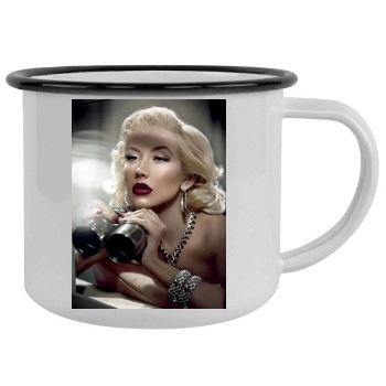 Christina Aguilera Camping Mug