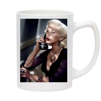 Christina Aguilera 14oz White Statesman Mug