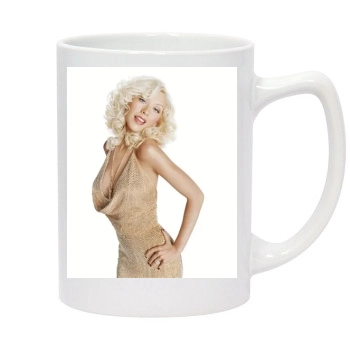 Christina Aguilera 14oz White Statesman Mug