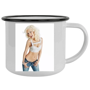 Christina Aguilera Camping Mug