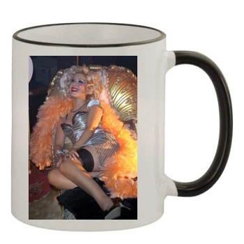 Christina Aguilera 11oz Colored Rim & Handle Mug