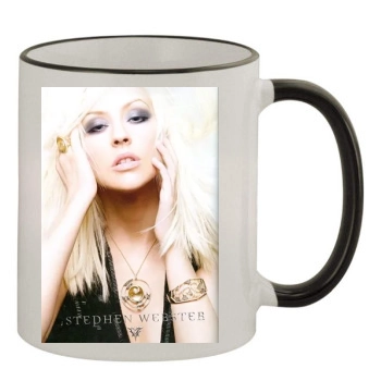 Christina Aguilera 11oz Colored Rim & Handle Mug