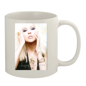 Christina Aguilera 11oz White Mug