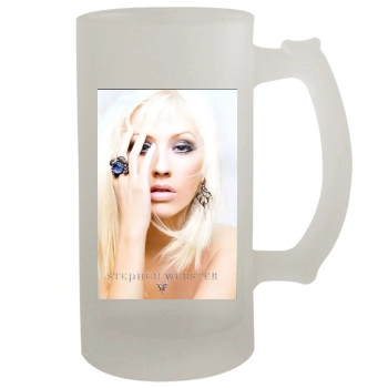 Christina Aguilera 16oz Frosted Beer Stein