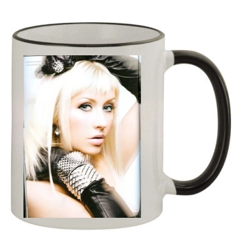 Christina Aguilera 11oz Colored Rim & Handle Mug