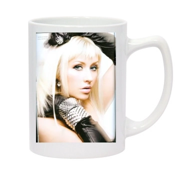 Christina Aguilera 14oz White Statesman Mug