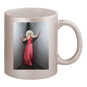 Christina Aguilera 11oz Metallic Silver Mug