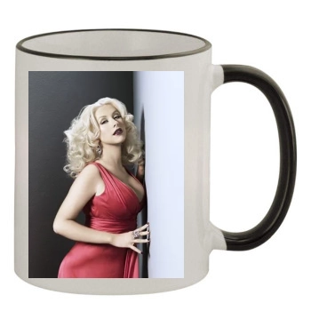 Christina Aguilera 11oz Colored Rim & Handle Mug