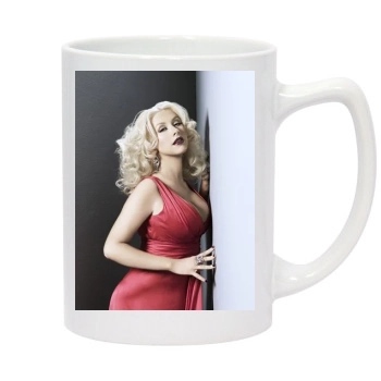 Christina Aguilera 14oz White Statesman Mug