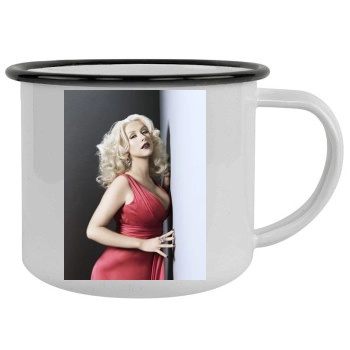 Christina Aguilera Camping Mug